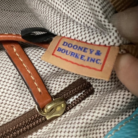 Dooney & Bourke  Calypso Blue Brenna Tote - Picture 10 of 14